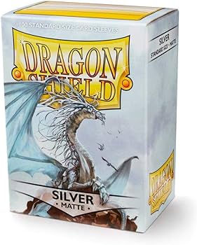 Dragon Shield Matte Silver (100 ct)