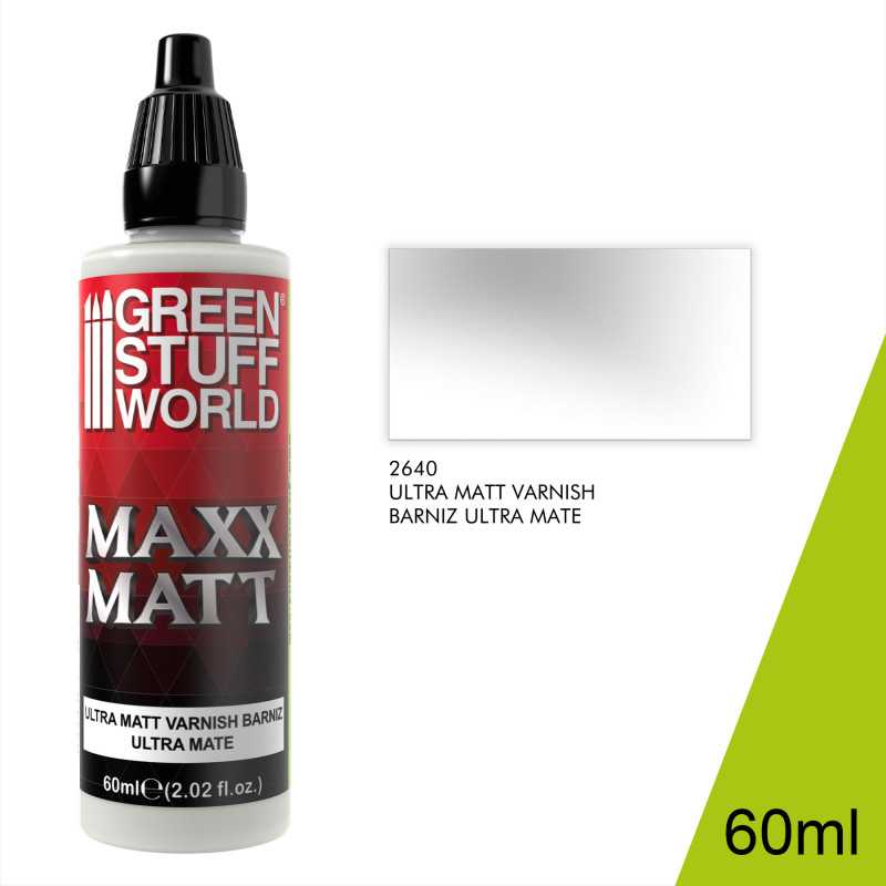 GSW Maxx Matt Varnish 60ml - Ultra Matte Varnish