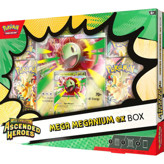 Pokemon Ascended Heroes Mega Meganium ex Box