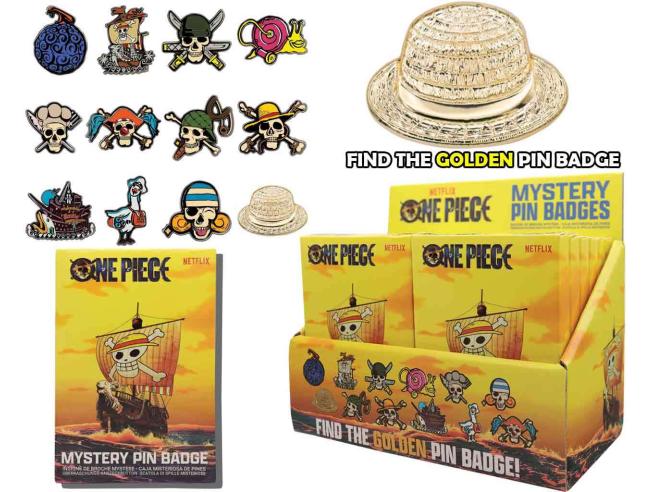 One Piece Mystery Pin Badge