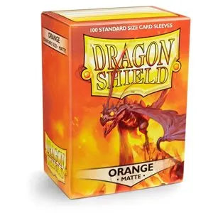 Dragon Shield Matte Orange (100 ct)