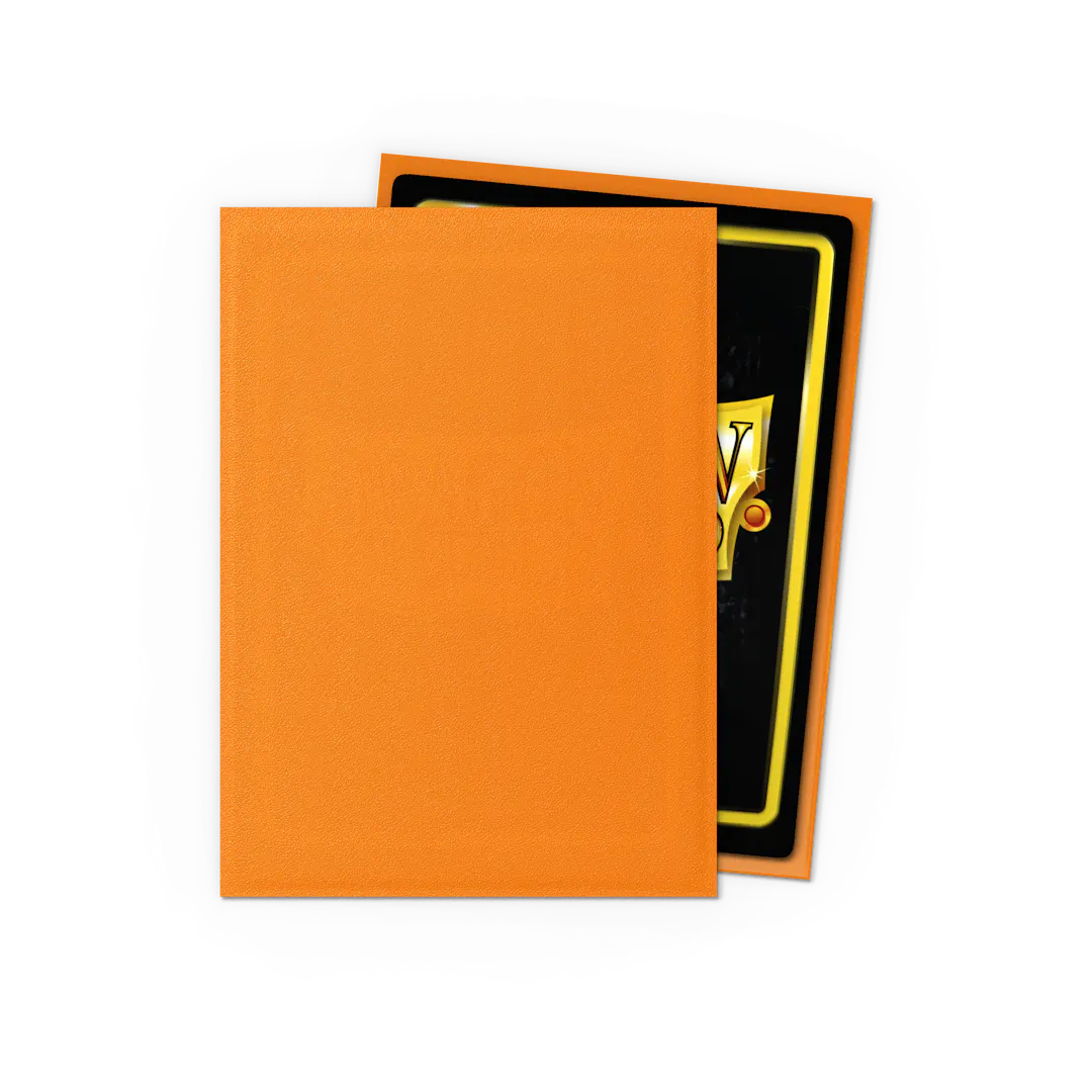 Dragon Shield Matte Orange (100 ct)