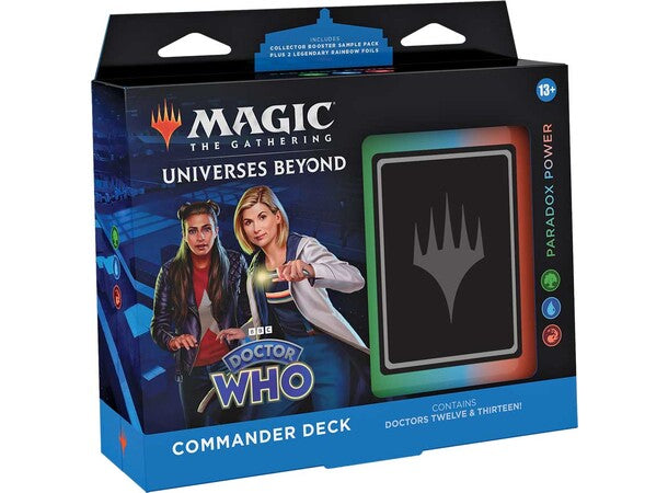 Magic Doctor Who Commander Paradox Power