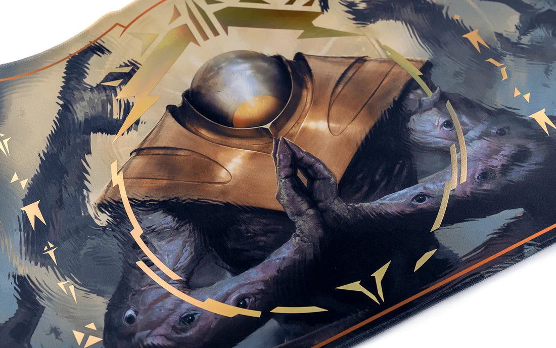 MTG Legendary Crown Gold Foil Playmat #1