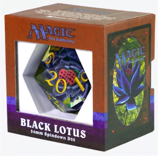 MTG BLACK LOTUS SPINDOWN 54MM D20 - SIRIUS DICE