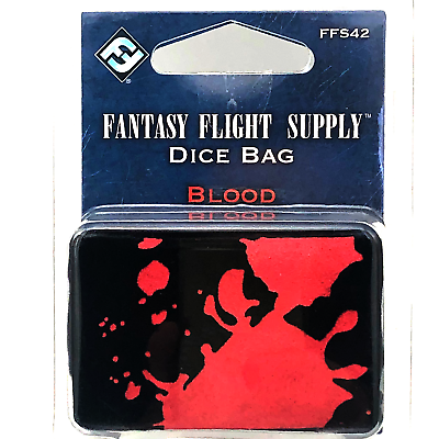 Fantasy Flght Supply Dice Bag - Blood