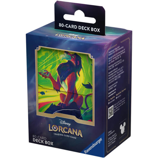 Lorcana Azurite Sea Deckbox Scar