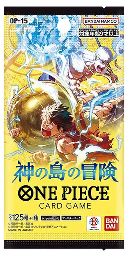 One Piece OP-15 Adventure on KAMI's Island Japansk Booster Pakke
