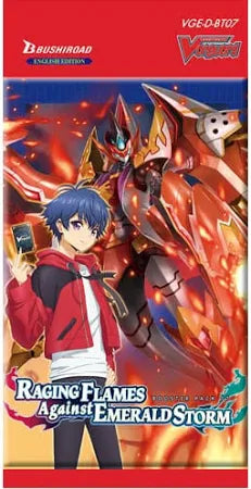 Cardfight!! Vanguard Booster Set 07: Raging Flames against Emerald Storm