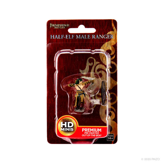 Pathfinder Battles: Premium Painted Figure - Half-Elf Ranger Male - EN