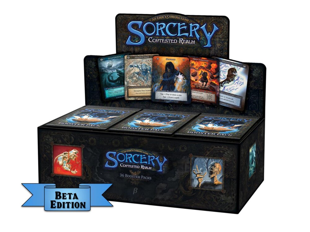 Sorcery TCG Beta Booster Display