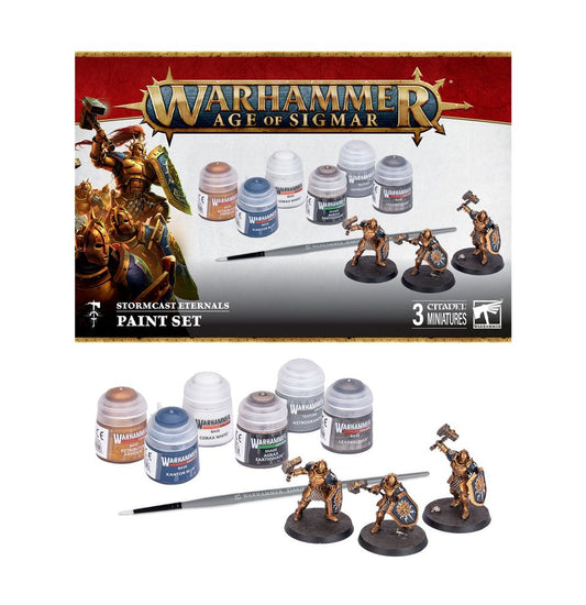 Warhammer Age of Sigmar Stormcast Eternals Paint Set