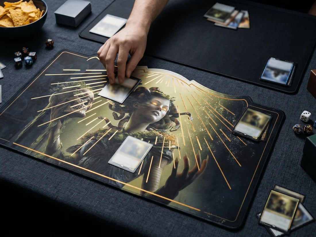 MTG Legendary Crown Gold Foil Playmat #2