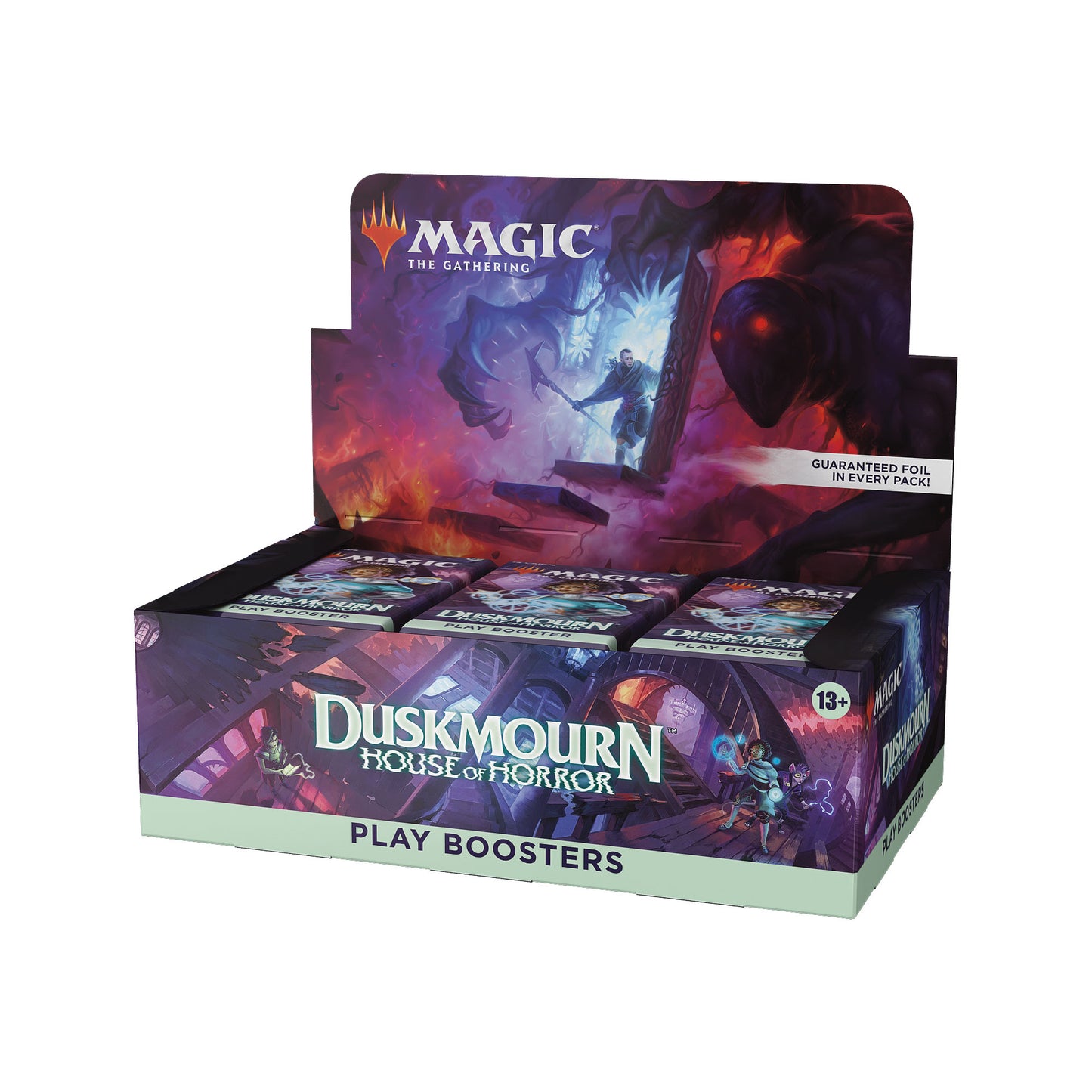 Magic Duskmourn Playbooster Display