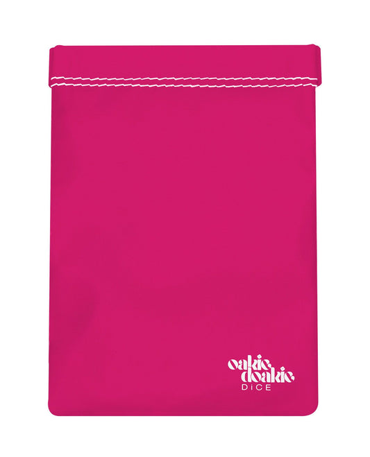 Oakie Doakie Dice Bag Large – Pink