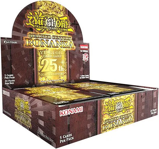 Yu-Gi-Oh! Quarter Century Bonanza Booster Display